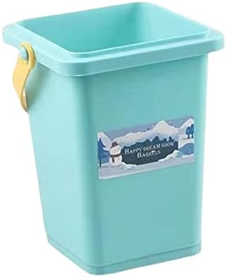 Шајџина повеќенаменска кофа за снег голем капацитет со рачки за складирање на подароци за садови за играчки за одмор на плажа мали алатки снежни топки унисекс