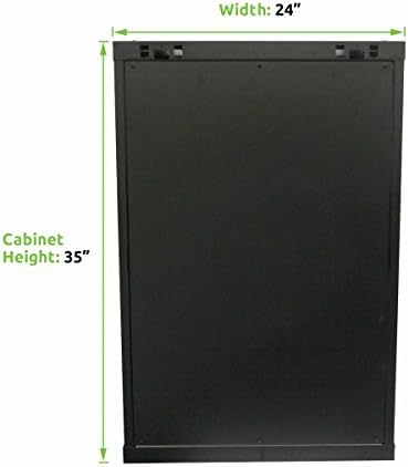 NavePoint 18u Deluxe It Wallmount Cabinate Counternoct