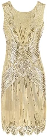 естетски фустани жени со кратки ракави со кратки ракави гроздобер ресилиња за забава Коктел Елегантен флапер за каросерија фустан Миди
