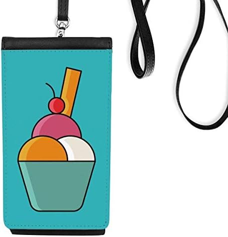 Чоколадо крцкава слатка мраз телефонска чанта чанта што виси мобилна торбичка црн џеб