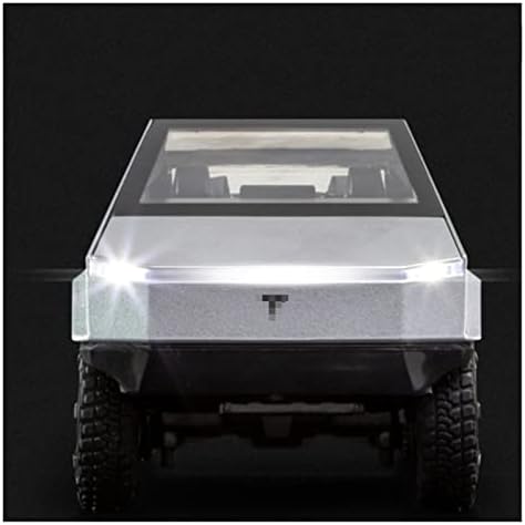 Скала модел на автомобили за Tesla Cybertruck Alloup Pickup Car Model Diecasts Metal Car Model 1/24 Процент