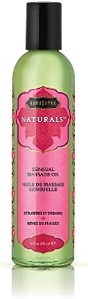 Кама сутра масло за масажа на натурали - 8 fl oz/236 ml кокос ананас - луксузно природно миризливо масло за релаксирачки и сензуални