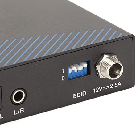 HDMI Splitter 1 во 4 надвор, 8K 60Hz 40Gbps HDMI дистрибутер со соблекување на звук, го поддржува HDCP 2.3 HDR10 EDID Management,