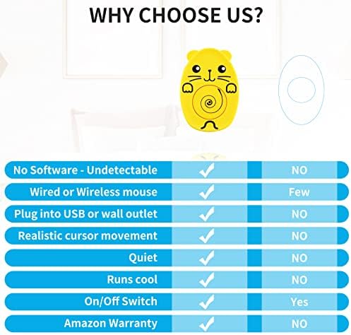 Мастекс Глушец Џиглер Со Диск-Слободен И USB Порта, Глувчето Двигател Држи Компјутер Автоматски Работи Без Никаква Контрола, Неоткривање,