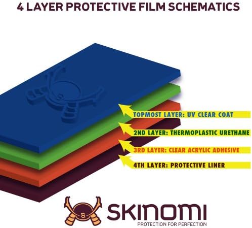 Заштитник на екранот Skinomi компатибилен со Asus Transformer Prime Clear Techskin TPU Anti-Bubbul HD HD филм