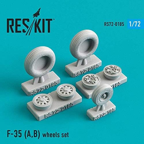 Reskit RS72-0185-1/72 F-35 тркала поставени детали за смола од скала