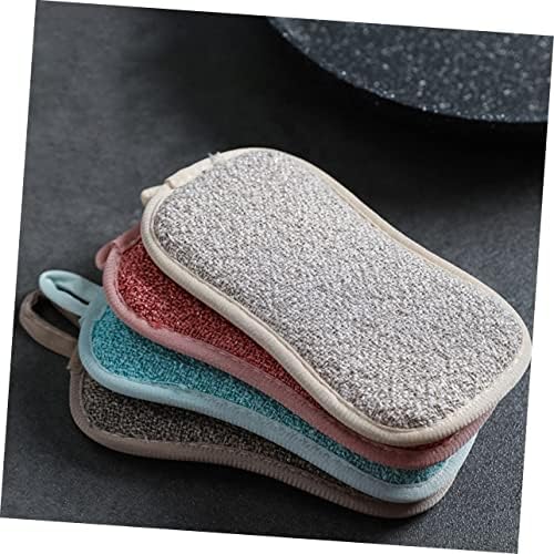 Zerodeko 10pcs памук сунѓер сад сунѓери бања мит таблета за ракавици чистење сунѓер чинија со сунѓер садови за чистење алатка за