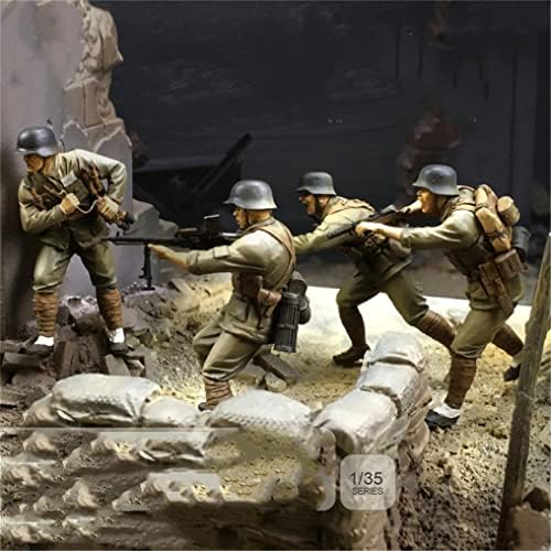 1/35 смола Карактер Војник модел на Втората светска војна минијатурен комплет за кинески војник // MH9-57