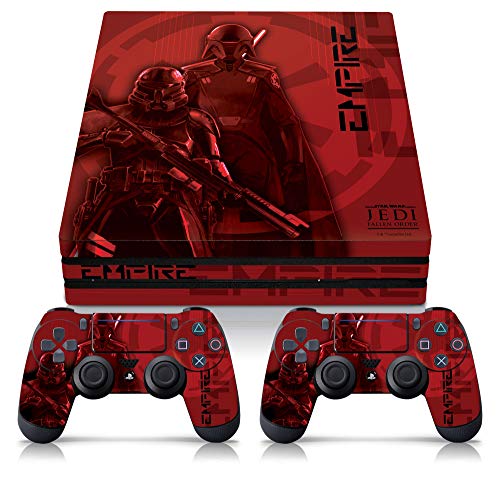 Контролер опрема автентична и официјално лиценцирана „Војна на Starвездите“ edеди: Паднато нарачка - Инквизитор/Трупер за чистење PS4 Pro