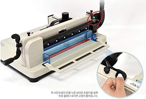 Тример за хартија, секач за гилотин документ, 400 лим капацитет за машина за сечење хартија со големина на максимум A4 направена во Кореја