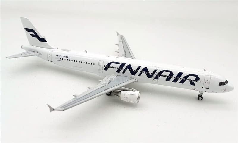 JFOX за Airbus A321-200 Finnair OH-LZF со Stand Limited Edition 1/200 Diecast Aircraft претходно изграден модел