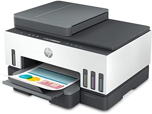 HP Smart-Tank 7301 Безжичен се-во-еден печатач без мастило, мобилен принт, скенирање, копирање, автоматски фидер за документи-28B70A