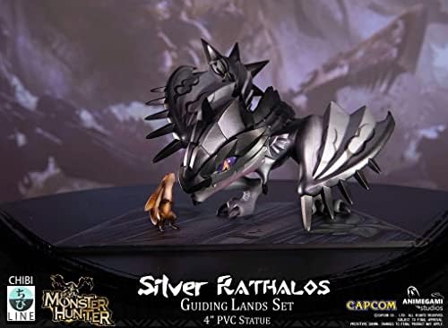 Анимегами Чиби Агс-Капмафар чудовиште ловец сребро Раталос анимегами фигура