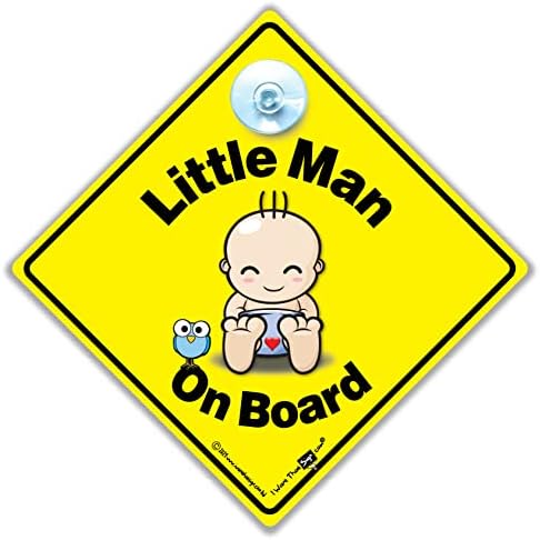 Малиот ЧОВЕК На Знакот За Автомобил, Знакот За Бебе На Бродот, Внукот На Бродот, Знакот За Прозорец За Автомобил Со Висока Видливост