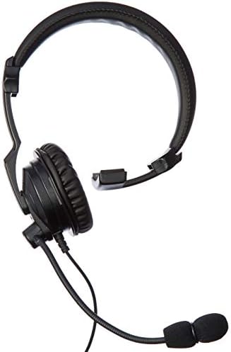 Серија PRYME HLP-SNL-23 HLP-SNL-Слушалки со лесна категорија: Слушање со глава глава за преносни радија со бум-микрофон за врзување на бучава,