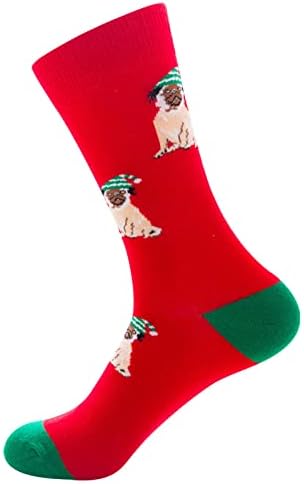 Божиќни чорапи за женски чорапи печати чорапи подароци памук долги смешни чорапи за жени новини забавни слатки чорапи Божиќни чорапи
