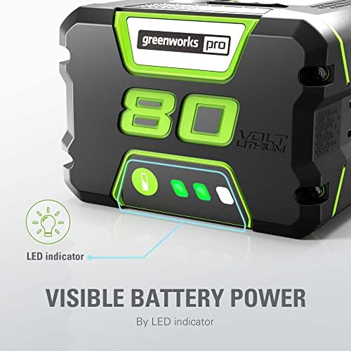 GreenWorks Pro 80V 2.0AH литиум-јонска батерија