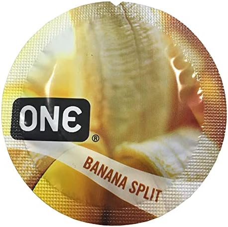 Еден пакет со ароматизиран кондом со банана со сребрен елегантен џеб кутија, зачинети латекс кондоми-12 брои