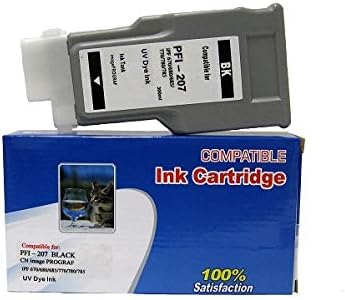 Компатибилна касета за живописни бои Компатична замена за касети за мастило за Canon PFI -207 - IPF680, IPF685, IPF780, IPF785 печатачи PFI207 тенкови за мастило