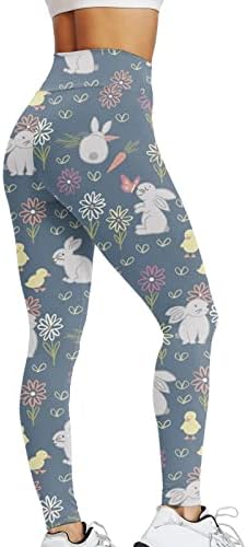 Niantie со високи хеланки за жени за жени меки стомачни контролни бејзбол печатени панталони за трчање велосипедска јога хулахопки