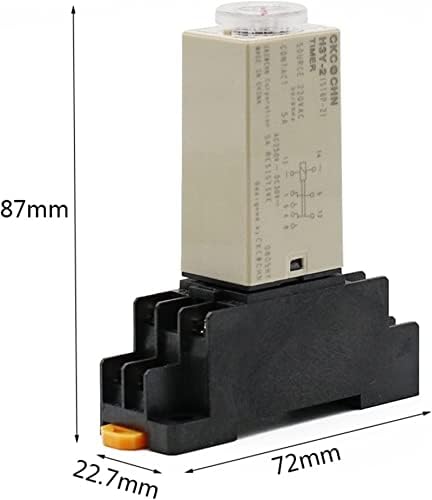 Relay Agounod 1PCS H3Y-2 AC 220V ДЕЛЕМОТ ВРЕМЕ ВРЕМЕ СВЕТСК