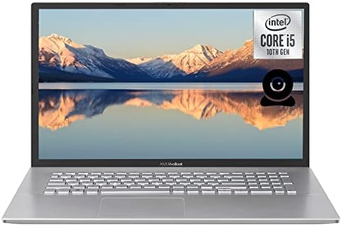 ASUS Vivobook Лаптоп, 17.3 HD+ Не-Допир Дисплеј, Intel Core i5 Quad-Core Процесор, 20gb DDR4 RAM МЕМОРИЈА, 512GB PCIe NVMe M. 2 SSD, Веб Камера,