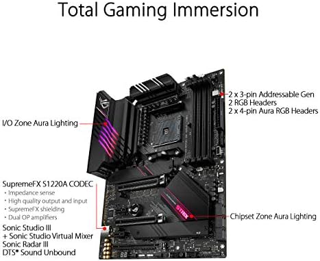 ASUS ROG Strix B550-XE Игри WiFi AMD AM4 ATX игри матичната плоча моќ фази, во комплет ASUS Хипер M. 2 x16 генерал 4 Картичка,