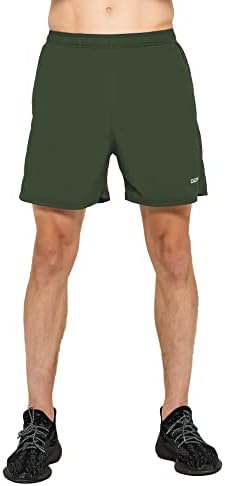 ДЕМОЗУ машки 5 Инчни Тениски Шорцеви За Трчање Брзо Суво Атлетско Вежбање Шорцеви за Вежбање Со Џебови