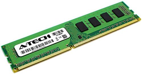 A-Tech RAM МЕМОРИЈА 8GB КОМПЛЕТ DDR3 1333 MHz PC3 - 10600 DIMM-Десктоп Компјутерска Меморија-CL9 240-Pin UDIMM Не-ECC Unbuffed Модули За Надградба