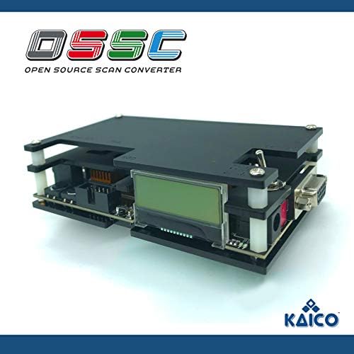 Каико Издание Оссц Отворен Код Скенирање Конвертор 1.6 СО СКАРТ, Компонента и VGA НА HDMI За Ретро Игри. Линија мултипликатор upscaler Совршен За нула заостанување RGB Ретро И