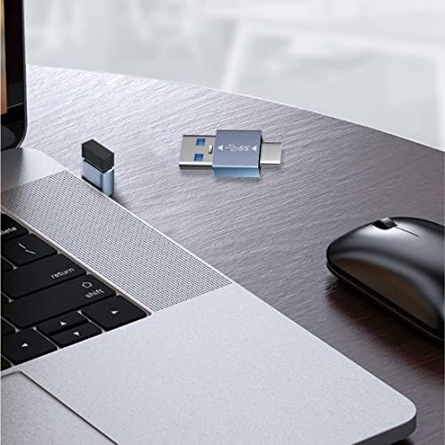 USB До USB C Адаптер 4 Пакет, 90 Степен нагоре &засилувач; Надолу USB C Машки ДО USB Женски Адаптер, USB C Машки ДО USB 3.1 Машки OTG Адаптер Конвертор