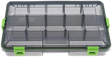 LMMDDP водоотпорна мултифункционална кутија за складирање на куки, што се користи за риболов ротирачки прстен мамка и додатоци за риболов материјали