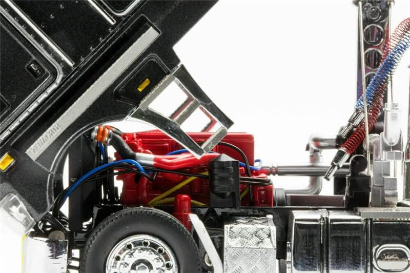 Дрејк за Кенворт K200 Prime Mover - јаглен со сиво ограничено издание 1/50 Diecast Truck Pre -изграден модел