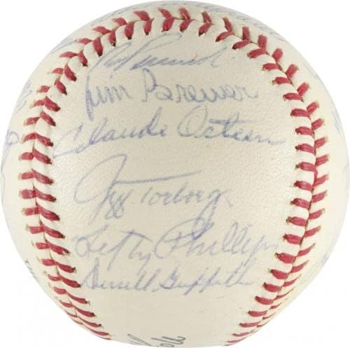 1965 година во Лос Анџелес Доџерс екипа на Светска серија, потпишан бејзбол Koufax PSA DNA - автограмирани бејзбол