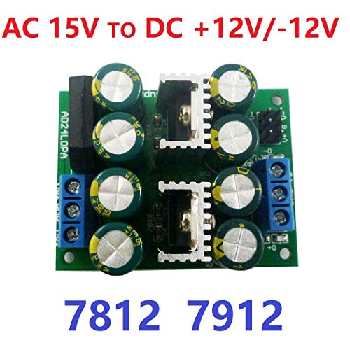 Eletechsup AC до DC +- 12V 78XX 79XX двоен линеарен LDO конвертор 12W единечен изолиран изолиран AC 220V до AC 15V трансформатор на моќност