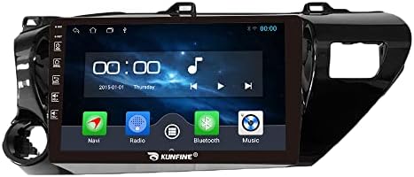 KUNFINE Android Радио CarPlay &засилувач; Android Авто Авторадио Автомобил Навигација Стерео Мултимедијални Плеер GPS Екран НА
