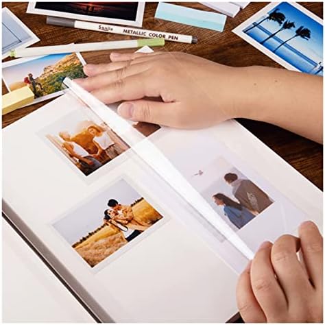 Фото книга, ScrapBook, фото албум DIY рачно изработен фото албум сувенир албум креативен залеп тип со голема капацитет бела хартија