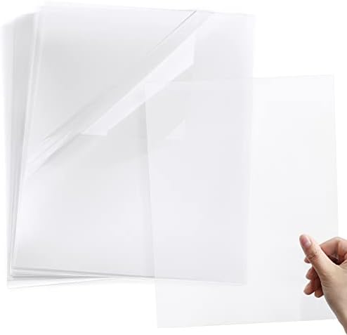 150 листови 8,5 x 11 во инк -џет Транспарентен филм за транспарентност Транспарентност Филм за инк -џет печатач јасни хартиени транспаренти печатење