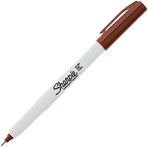 Остананиот ултра фино маркер на Sharpie®, кафеав