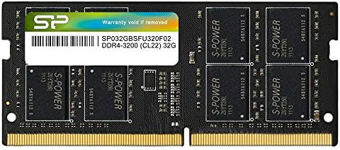 Silicon Power DDR4 32GB 3200MHz CL22 SODIMM 260-PIN 1.2V игри лаптоп RAM меморија Меморија Меморија