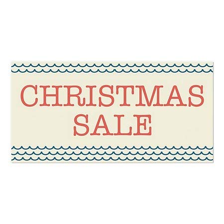 CGSignLab | Божиќ Продажба-Наутички Бран Прозорец Се Држат | 24 x12