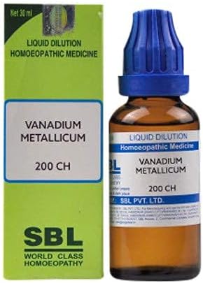 SBL ванадиум Металикум разредување 200 ч