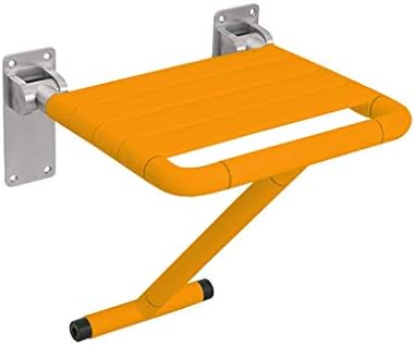 Столици за бања, преклопено столче за туширање, NG носење капацитет најлон wallид што виси столче со нозе за поддршка/портокал