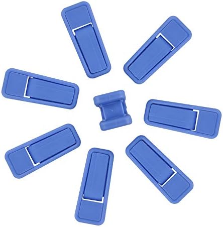 Премиум тешка пластика за закачалки за закачалки за прсти за закачалки за закачалки - 20 пакувања - 20 пакувања