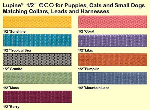Lupinepet Eco 1/2 Mountain Lake 6-метарски рачки за рачка за мали миленичиња