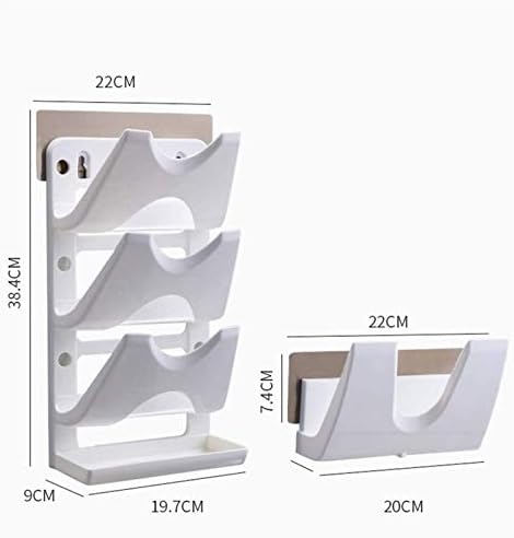 Клипови за тава тенџере повеќе двојни слоеви домаќинства кујна врата назад железо за складирање на решетки за складирање на тава за капаци