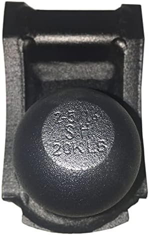 Шокер црна комбо топка за монтирање прилог 2 и 2-5/16 топки за метеж
