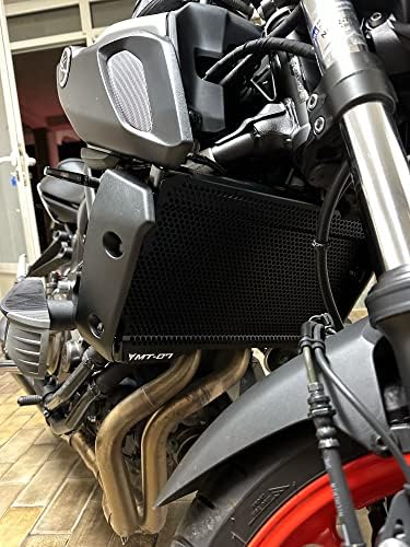 Моторцикл радијатор Граѓанец чувар на гарнир Заштитник на мрежата Нето Фендер Меш за Yamaha MT-07 MT07 FZ-07 FZ07 2018-2022 Додатоци