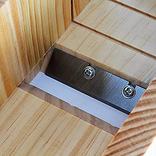 Алатките за правење сапун на Никол поставија прилагодлива дрвена кутија за сечење со комплет за обработка на ладно од не'рѓосувачки челик