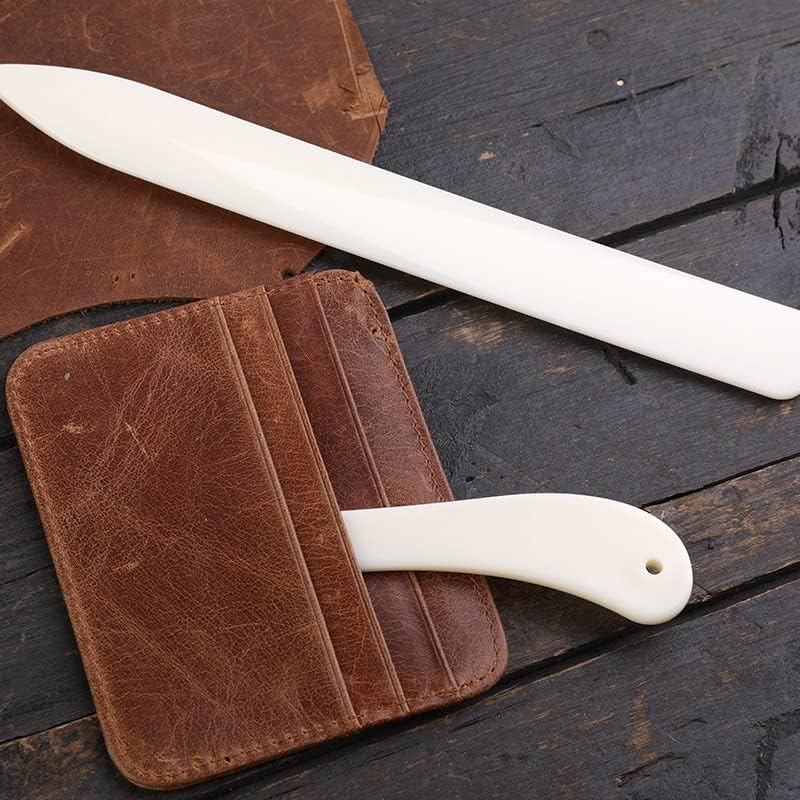 LMDZ кожен занаетчиски комплет папка хартија Крејсер пластична алатка за коски за шиење на рака за шиење на рачно рачно работно седло